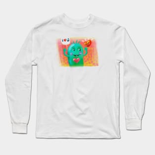 I Love U 2 Long Sleeve T-Shirt